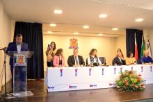 Cerimônia de recondução do diretor e posse do vice-diretor do Centro de Ciências Biológicas e da Saúde (CCBS), professores Emanuel Soares de Sousa e Smayk Sousa. Na foto, o reitor Clay Chagas. Foto: Sidney Oliveira/Ascom Uepa