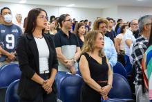 Cerimônia de posse da nova direção do Centro de Ciências Sociais e Educação (CCSE). Foto: Sidney Oliveira/Ascom Uepa