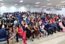 Cerimônia de posse da nova direção do Centro de Ciências Sociais e Educação (CCSE). Foto: Sidney Oliveira/Ascom Uepa