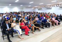 Cerimônia de posse da nova direção do Centro de Ciências Sociais e Educação (CCSE). Foto: Sidney Oliveira/Ascom Uepa