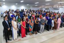 Cerimônia de posse da nova direção do Centro de Ciências Sociais e Educação (CCSE). Foto: Sidney Oliveira/Ascom Uepa