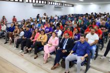 Cerimônia de posse da nova direção do Centro de Ciências Sociais e Educação (CCSE). Foto: Sidney Oliveira/Ascom Uepa