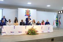 Cerimônia de posse da nova direção do Centro de Ciências Sociais e Educação (CCSE). Foto: Sidney Oliveira/Ascom Uepa