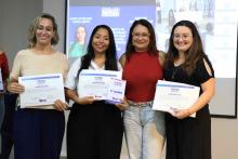 Na noite de ontem, segunda - feira, 9, foi celebrada a entrega da premiação do melhor TCC 2024, no auditório Paulo Freire do Centro de Ciências Sociais e Educação (CCSE). Foto: Sidney Oliveira/Ascom Uepa.