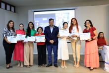 Na noite de ontem, segunda - feira, 9, foi celebrada a entrega da premiação do melhor TCC 2024, no auditório Paulo Freire do Centro de Ciências Sociais e Educação (CCSE). Foto: Sidney Oliveira/Ascom Uepa.