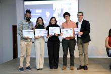 Na noite de ontem, segunda - feira, 9, foi celebrada a entrega da premiação do melhor TCC 2024, no auditório Paulo Freire do Centro de Ciências Sociais e Educação (CCSE). Foto: Sidney Oliveira/Ascom Uepa.