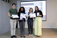 Na noite de ontem, segunda - feira, 9, foi celebrada a entrega da premiação do melhor TCC 2024, no auditório Paulo Freire do Centro de Ciências Sociais e Educação (CCSE). Foto: Sidney Oliveira/Ascom Uepa.