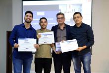 Na noite de ontem, segunda - feira, 9, foi celebrada a entrega da premiação do melhor TCC 2024, no auditório Paulo Freire do Centro de Ciências Sociais e Educação (CCSE). Foto: Sidney Oliveira/Ascom Uepa.