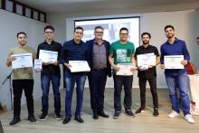 Na noite de ontem, segunda - feira, 9, foi celebrada a entrega da premiação do melhor TCC 2024, no auditório Paulo Freire do Centro de Ciências Sociais e Educação (CCSE). Foto: Sidney Oliveira/Ascom Uepa.