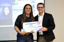 Na noite de ontem, segunda - feira, 9, foi celebrada a entrega da premiação do melhor TCC 2024, no auditório Paulo Freire do Centro de Ciências Sociais e Educação (CCSE). Foto: Sidney Oliveira/Ascom Uepa.