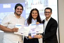 Na noite de ontem, segunda - feira, 9, foi celebrada a entrega da premiação do melhor TCC 2024, no auditório Paulo Freire do Centro de Ciências Sociais e Educação (CCSE). Foto: Sidney Oliveira/Ascom Uepa.