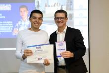 Na noite de ontem, segunda - feira, 9, foi celebrada a entrega da premiação do melhor TCC 2024, no auditório Paulo Freire do Centro de Ciências Sociais e Educação (CCSE). Foto: Sidney Oliveira/Ascom Uepa.