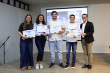 Na noite de ontem, segunda - feira, 9, foi celebrada a entrega da premiação do melhor TCC 2024, no auditório Paulo Freire do Centro de Ciências Sociais e Educação (CCSE). Foto: Sidney Oliveira/Ascom Uepa.