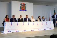 Na noite de ontem, segunda - feira, 9, foi celebrada a entrega da premiação do melhor TCC 2024, no auditório Paulo Freire do Centro de Ciências Sociais e Educação (CCSE). Foto: Sidney Oliveira/Ascom Uepa.