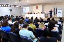 Na noite de ontem, segunda - feira, 9, foi celebrada a entrega da premiação do melhor TCC 2024, no auditório Paulo Freire do Centro de Ciências Sociais e Educação (CCSE). Foto: Sidney Oliveira/Ascom Uepa.