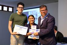 Na noite de ontem, segunda - feira, 9, foi celebrada a entrega da premiação do melhor TCC 2024, no auditório Paulo Freire do Centro de Ciências Sociais e Educação (CCSE). Foto: Sidney Oliveira/Ascom Uepa.