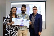 Na noite de ontem, segunda - feira, 9, foi celebrada a entrega da premiação do melhor TCC 2024, no auditório Paulo Freire do Centro de Ciências Sociais e Educação (CCSE). Foto: Sidney Oliveira/Ascom Uepa.