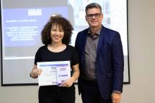 Na noite de ontem, segunda - feira, 9, foi celebrada a entrega da premiação do melhor TCC 2024, no auditório Paulo Freire do Centro de Ciências Sociais e Educação (CCSE). Foto: Sidney Oliveira/Ascom Uepa.