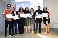 Na noite de ontem, segunda - feira, 9, foi celebrada a entrega da premiação do melhor TCC 2024, no auditório Paulo Freire do Centro de Ciências Sociais e Educação (CCSE). Foto: Sidney Oliveira/Ascom Uepa.