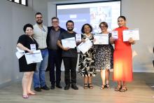 Na noite de ontem, segunda - feira, 9, foi celebrada a entrega da premiação do melhor TCC 2024, no auditório Paulo Freire do Centro de Ciências Sociais e Educação (CCSE). Foto: Sidney Oliveira/Ascom Uepa.