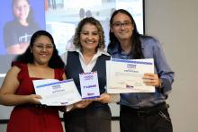 Na noite de ontem, segunda - feira, 9, foi celebrada a entrega da premiação do melhor TCC 2024, no auditório Paulo Freire do Centro de Ciências Sociais e Educação (CCSE). Foto: Sidney Oliveira/Ascom Uepa.
