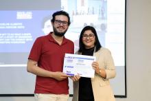 Na noite de ontem, segunda - feira, 9, foi celebrada a entrega da premiação do melhor TCC 2024, no auditório Paulo Freire do Centro de Ciências Sociais e Educação (CCSE). Foto: Sidney Oliveira/Ascom Uepa.