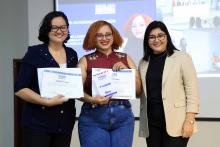 Na noite de ontem, segunda - feira, 9, foi celebrada a entrega da premiação do melhor TCC 2024, no auditório Paulo Freire do Centro de Ciências Sociais e Educação (CCSE). Foto: Sidney Oliveira/Ascom Uepa.