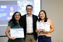 Na noite de ontem, segunda - feira, 9, foi celebrada a entrega da premiação do melhor TCC 2024, no auditório Paulo Freire do Centro de Ciências Sociais e Educação (CCSE). Foto: Sidney Oliveira/Ascom Uepa.