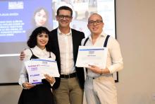 Na noite de ontem, segunda - feira, 9, foi celebrada a entrega da premiação do melhor TCC 2024, no auditório Paulo Freire do Centro de Ciências Sociais e Educação (CCSE). Foto: Sidney Oliveira/Ascom Uepa.