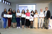 Na noite de ontem, segunda - feira, 9, foi celebrada a entrega da premiação do melhor TCC 2024, no auditório Paulo Freire do Centro de Ciências Sociais e Educação (CCSE). Foto: Sidney Oliveira/Ascom Uepa.