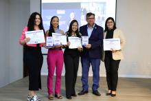 Na noite de ontem, segunda - feira, 9, foi celebrada a entrega da premiação do melhor TCC 2024, no auditório Paulo Freire do Centro de Ciências Sociais e Educação (CCSE). Foto: Sidney Oliveira/Ascom Uepa.