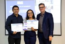 Na noite de ontem, segunda - feira, 9, foi celebrada a entrega da premiação do melhor TCC 2024, no auditório Paulo Freire do Centro de Ciências Sociais e Educação (CCSE). Foto: Sidney Oliveira/Ascom Uepa.