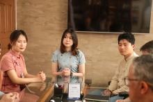 No dia 25 de março, o Reitor em exercício Prof. Carlos Capela, o Vice-Reitor em exercício Prof. Jofre Jacob e o Coordenador de Relações Internacionais Prof. André Diniz, receberam a equipe do Instituto Confúcio da Uepa composta pela Diretora chinesa Sun King e pelo Diretor Antônio Braga para recepcionar os novos professores chineses que atuarão durante o ano letivo de 2025. Foto: Paula Hoyos/Ascom Uepa