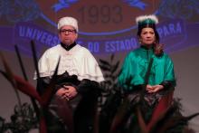 Recondução aos cargos de Reitor e Vice-reitora - Foto Marcelo Rodrigues