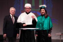 Recondução aos cargos de Reitor e Vice-reitora - Foto Marcelo Rodrigues