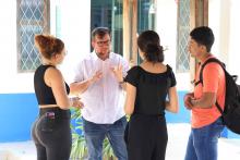 O reitor da Uepa, Clay Anderson Nunes Chagas, visitou o campus XV de Redenção, reuniu com servidores e alunos, e na ocasião também entregou novos equipamentos em cumprimprimento de sua agenda ao campus. Foto: Sidney Oliveira/Ascom Uepa.
