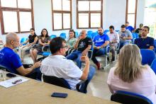 O reitor da Uepa, Clay Anderson Nunes Chagas, visitou o campus XV de Redenção, reuniu com servidores e alunos, e na ocasião também entregou novos equipamentos em cumprimprimento de sua agenda ao campus. Foto: Sidney Oliveira/Ascom Uepa.