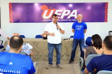 O reitor da Uepa, Clay Anderson Nunes Chagas, visitou o campus XV de Redenção, reuniu com servidores e alunos, e na ocasião também entregou novos equipamentos em cumprimprimento de sua agenda ao campus. Foto: Sidney Oliveira/Ascom Uepa.