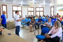 O reitor da Uepa, Clay Anderson Nunes Chagas, visitou o campus XV de Redenção, reuniu com servidores e alunos, e na ocasião também entregou novos equipamentos em cumprimprimento de sua agenda ao campus. Foto: Sidney Oliveira/Ascom Uepa.