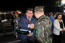 Reitor da Uepa recebe o Diploma "Amigos do CMN" | Foto Marcelo Rodrigues