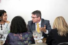 Reitor Clay Chagas, recebe o Conselheiro de educação da China no Brasil  - Foto -Sidney Oliveira /Ascom Uepa