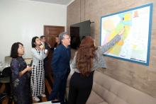 Reitor Clay Chagas, recebe o Conselheiro de educação da China no Brasil  - Foto -Sidney Oliveira /Ascom Uepa