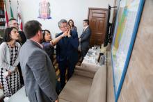 Reitor Clay Chagas, recebe o Conselheiro de educação da China no Brasil  - Foto -Sidney Oliveira /Ascom Uepa