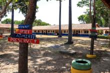 O reitor Clay Anderson Nunes Chagas, visitou o campus XVlll de Cametá e reuniu com servidores e alunos, na sexta-feira, 18. Foto: Sidney Oliveira/Ascom Uepa.