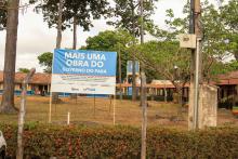 O reitor Clay Anderson Nunes Chagas, visitou o campus XVlll de Cametá e reuniu com servidores e alunos, na sexta-feira, 18. Foto: Sidney Oliveira/Ascom Uepa.