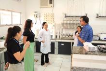 O reitor Clay Anderson Nunes Chagas, visitou o campus XVlll de Cametá e reuniu com servidores e alunos, na sexta-feira, 18. Foto: Sidney Oliveira/Ascom Uepa.