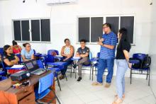 O reitor Clay Anderson Nunes Chagas, visitou o campus XVlll de Cametá e reuniu com servidores e alunos, na sexta-feira, 18. Foto: Sidney Oliveira/Ascom Uepa.