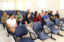 O reitor Clay Anderson Nunes Chagas, visitou o campus XVlll de Cametá e reuniu com servidores e alunos, na sexta-feira, 18. Foto: Sidney Oliveira/Ascom Uepa.