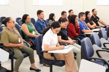 O reitor Clay Anderson Nunes Chagas, visitou o campus XVlll de Cametá e reuniu com servidores e alunos, na sexta-feira, 18. Foto: Sidney Oliveira/Ascom Uepa.