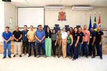 O reitor Clay Anderson Nunes Chagas, visitou o campus XVlll de Cametá e reuniu com servidores e alunos, na sexta-feira, 18. Foto: Sidney Oliveira/Ascom Uepa.